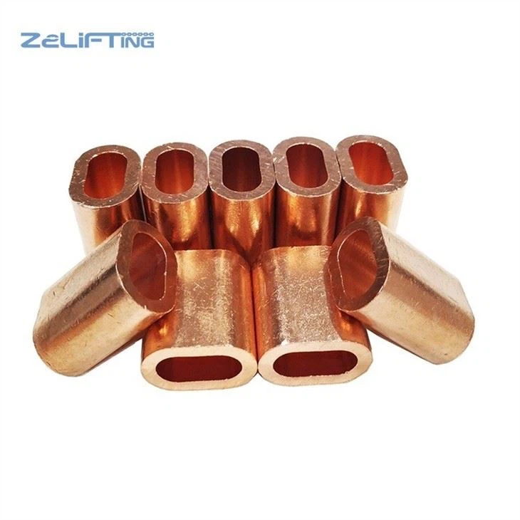 Copper Ferrule Fitting For Wire Rope